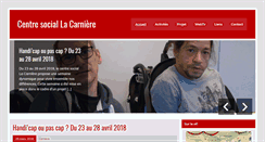 Desktop Screenshot of centresocial-lacarniere.fr